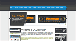 Desktop Screenshot of ladistributionltd.com